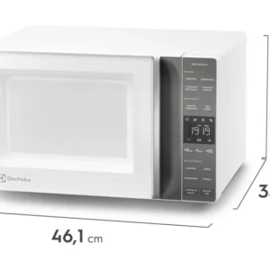 Micro-ondas Electrolux 23L ME23B Branco Efficient – Praticidade e Versatilidade na Cozinha