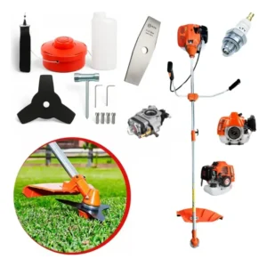 Roçadeira Profissional 5x1 Gasolina 75cc 3.5HP – Potência e Versatilidade para Qualquer Trabalho