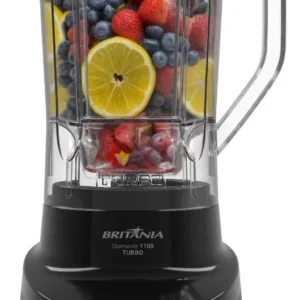 Liquidificador Britânia Diamante 2,6L 4 Velocidades 600W Função Ice Autolimpeza