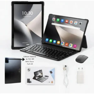 Tablet 10” C10 8GB RAM 256GB 4G Wi-Fi Teclado