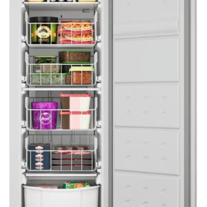 freezer vertical 159 litros consul com cestos organizadores branco