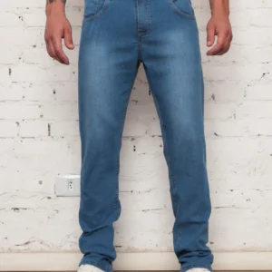 Calça Jeans Masculina Tradicional Corte Reto Premium Confortável Original