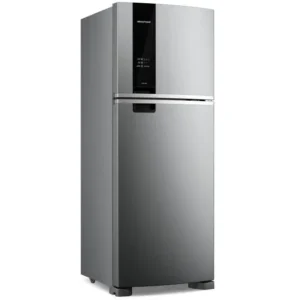 Geladeira Brastemp Frost Free Duplex 463L BRM55FK Prata – Frescor e Economia Inteligente