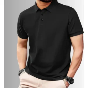 Camisa Polo Masculina Algodão Piquet Premium