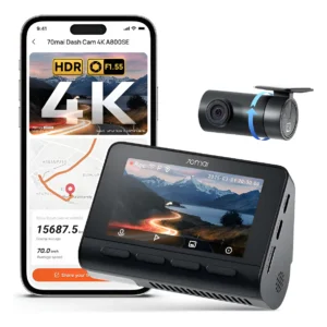 Câmera Veicular 70mai A800SE 4K GPS Dupla