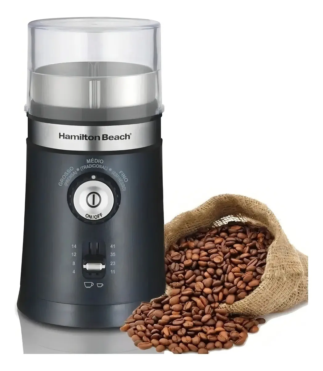Moedor de Café Hamilton Beach Ajustável Automático