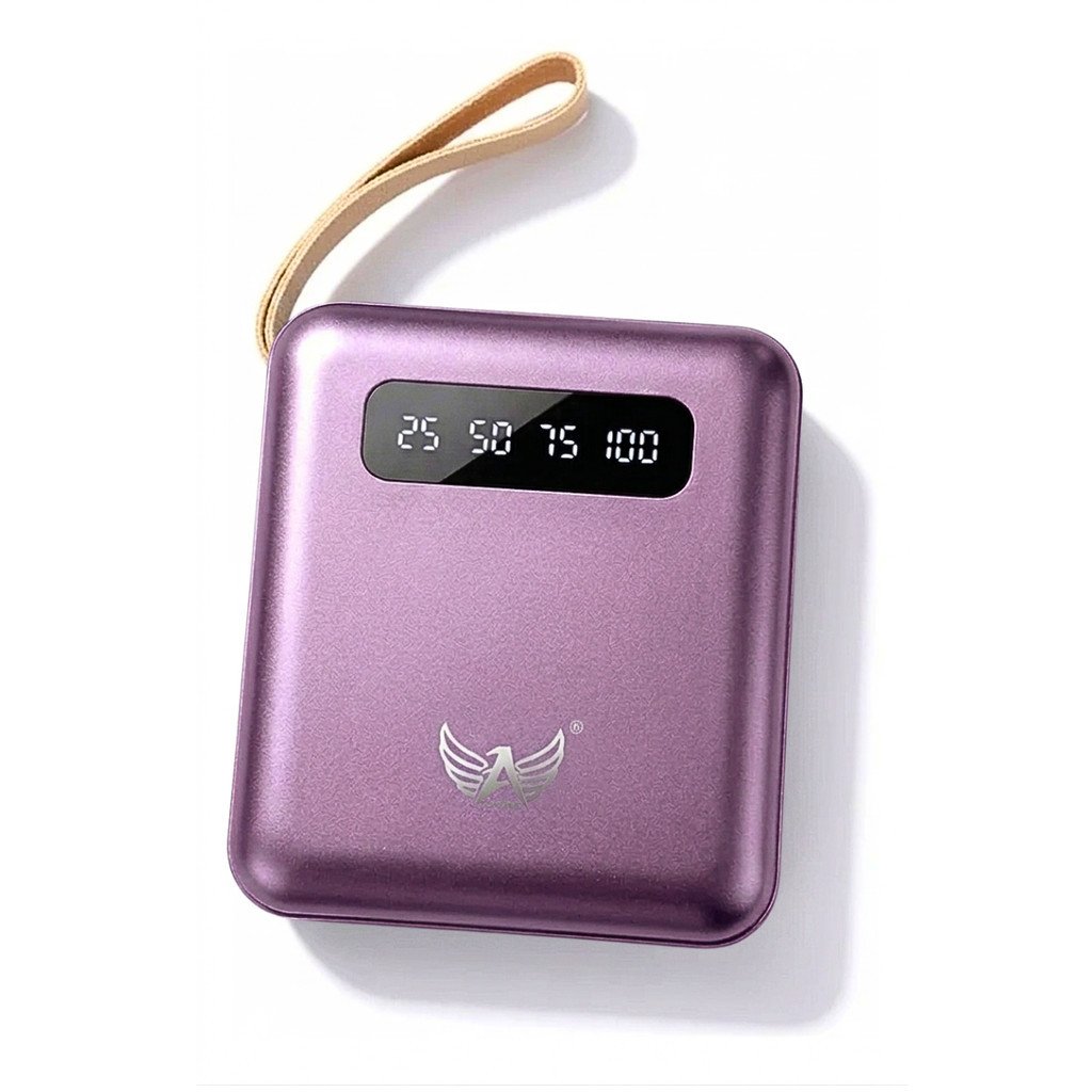Carregador Portátil Power Bank 10000mAh Altomex AL-700 Tela Digital 2 USB Carregamento Rápido Universal