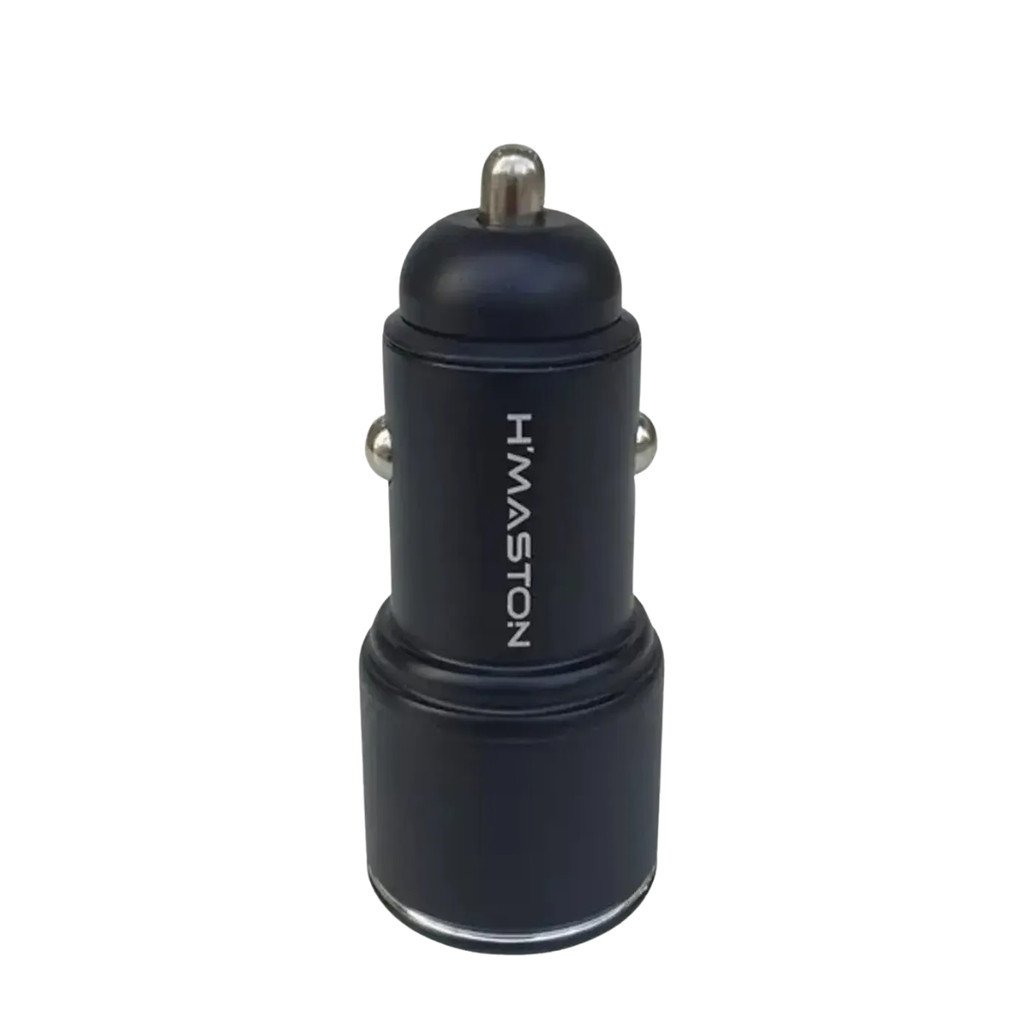 Carregador Veicular 67,5W Turbo Hmaston L06L USB e Tipo-C com Carregamento Rápido para Celular e Tablet
