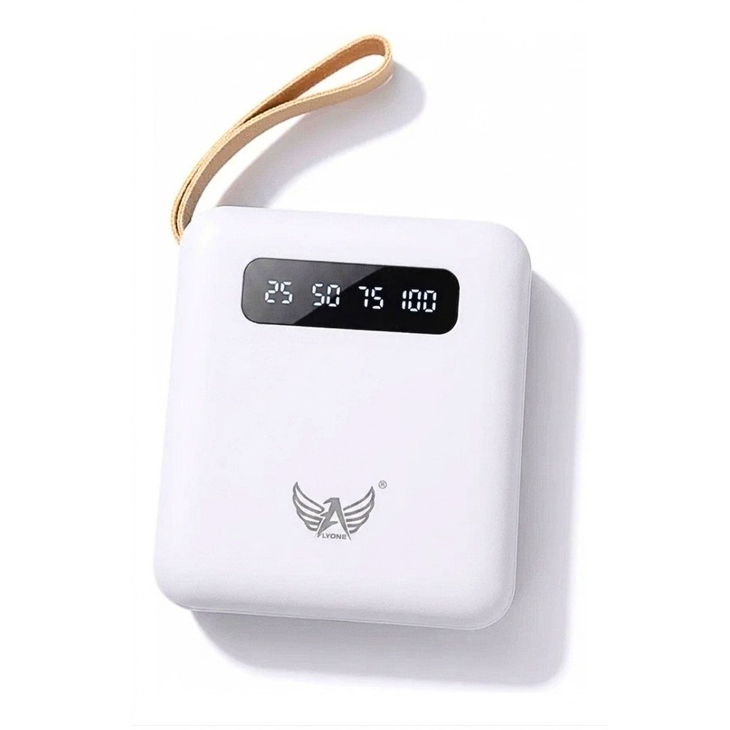 Carregador Portátil Power Bank 10000mAh Altomex AL-700 Tela Digital 2 USB Carregamento Rápido Universal