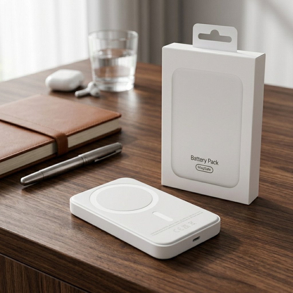 Carregador Portátil Power Bank 5000mAh Sem Fio por INDUÇÃO GoldenUltra ML-4CD