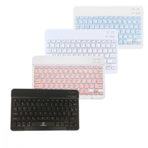 Teclado Bluetooth Slim Kapbom KA-690 | Sem Fio para Tablet Celular Notebook e PC
