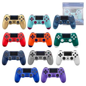 Controle Gamer Bluetooth Doubleshock P4 T&Z D4-B Vibração Touchpad Compatível 4ª Geração