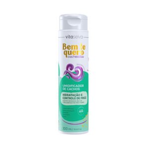 Umidificador de Cachos Vita Seiva Bem Te Quero Cacheadas 300ml Hidratação Controle de Frizz e Definição
