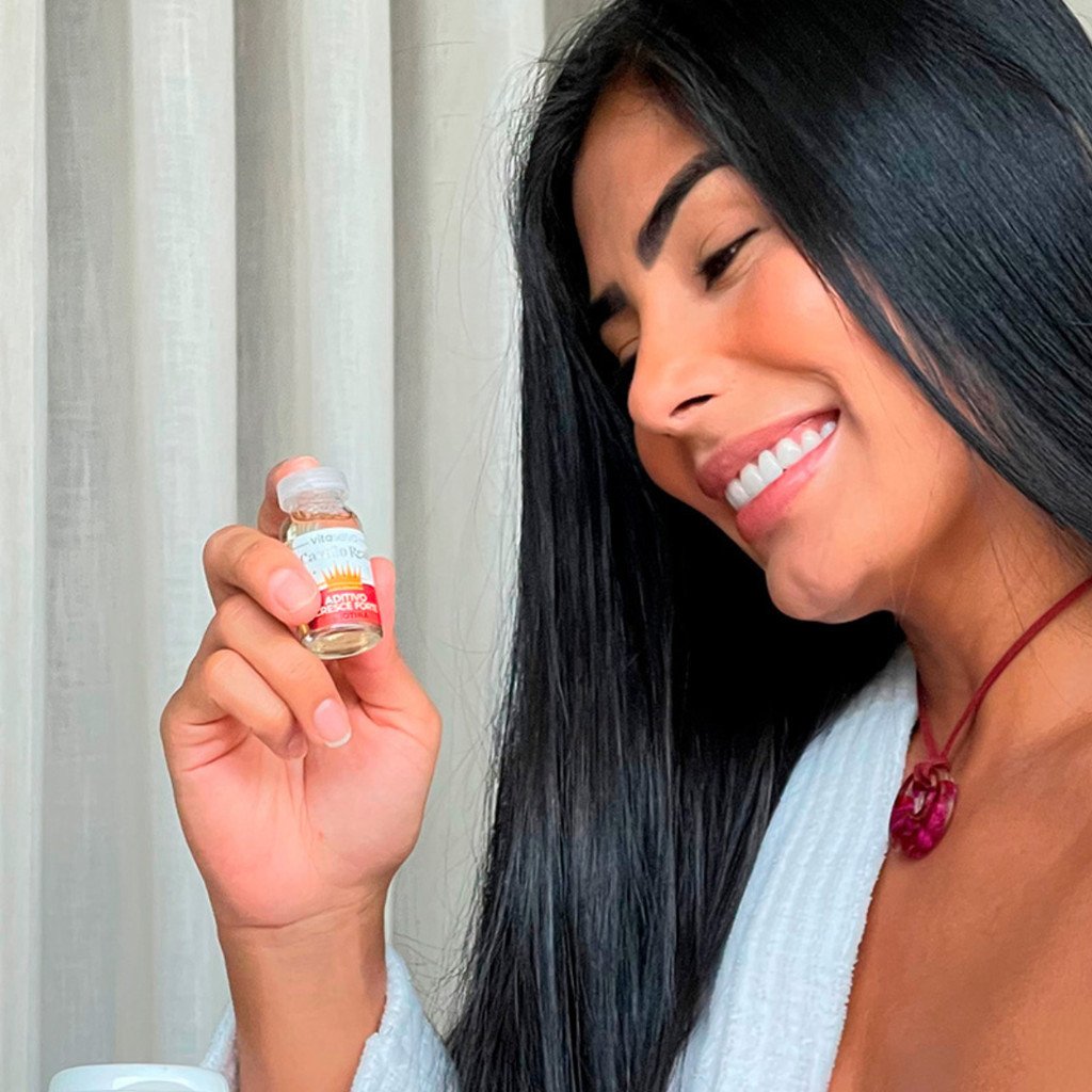 Aditivo Capilar Vita Seiva Cavalo Real Biotina 10ml Fortalecimento dos Fios Crescimento Capilar
