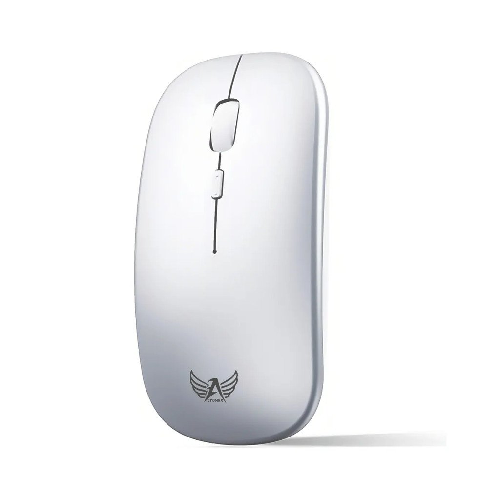 Mouse Sem Fio Altomex AG-690 2.4GHz 1600 DPI USB Ergonômico 4 Botões Notebook PC