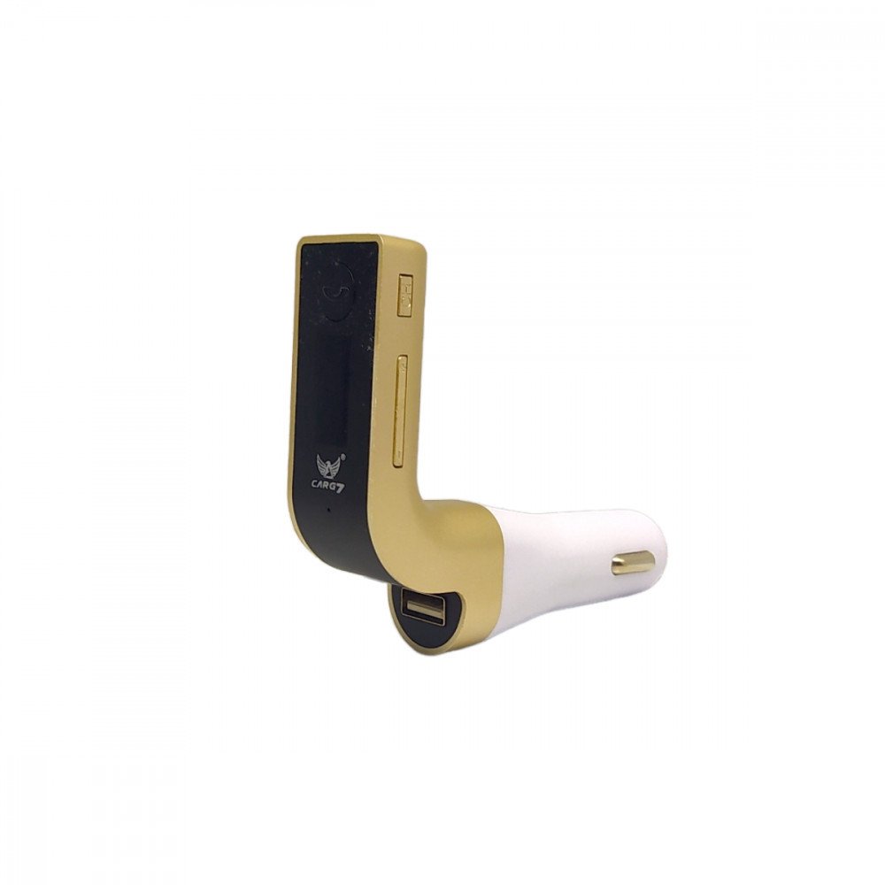 Carregador Veicular Bluetooth Altomex CARG7 MP3 Transmissor FM Tela Digital USB Pen Drive P2