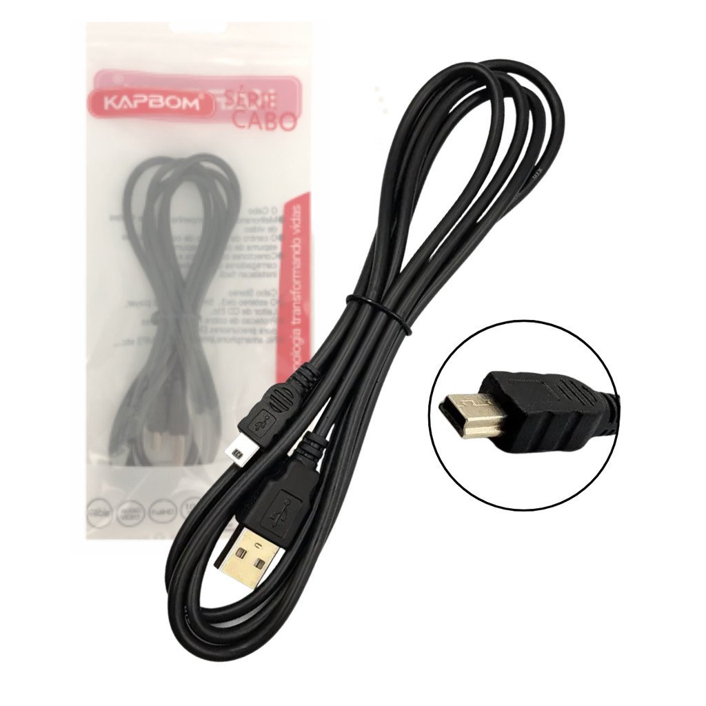 Cabo USB x V3 Carregador e Dados 1.5 Metros Kapbom KAP-V3-1.5m