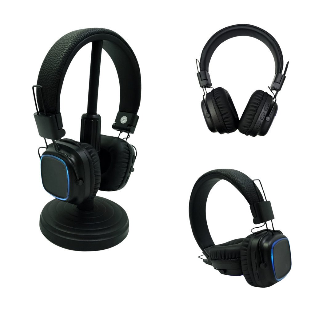Fone de Ouvido Headphone Bluetooth LED RGB STEREO Altomex BM765