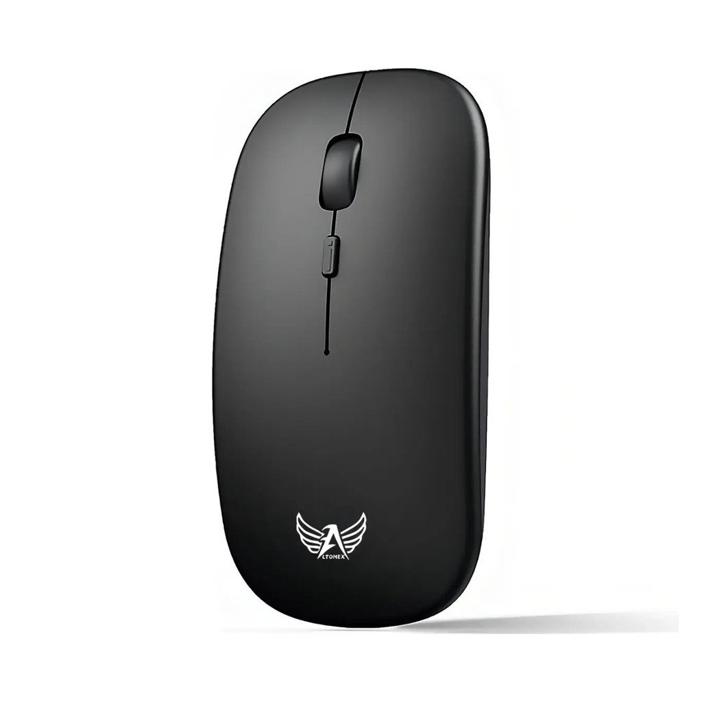 Mouse Sem Fio Altomex AG-690 2.4GHz 1600 DPI USB Ergonômico 4 Botões Notebook PC