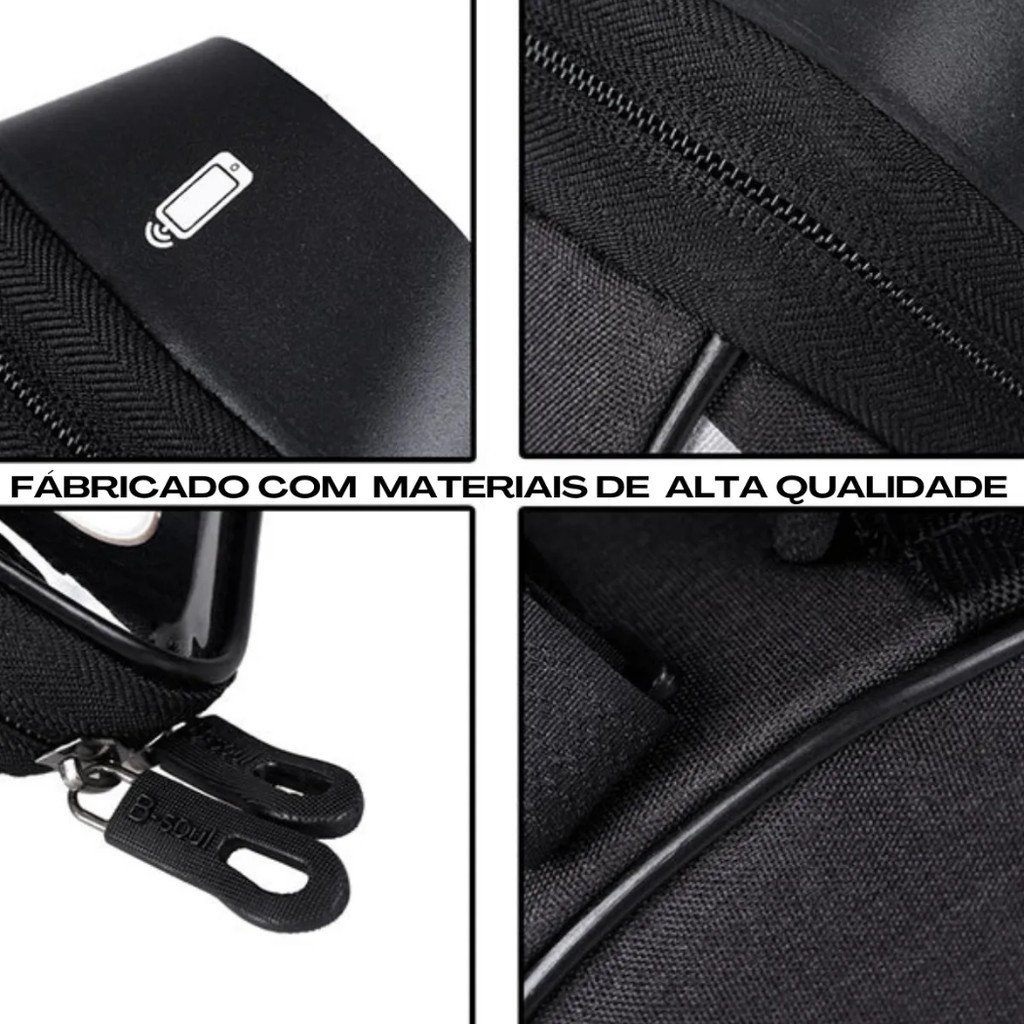 Bolsa de Guidão para Bicicleta Bike Kapbom Impermeável com Suporte Celular Touch GPS