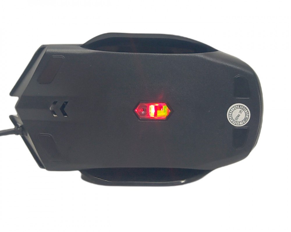 Mouse Gamer LED RGB USB Com Fio Para Jogos PC Notebook Óptico Oasis OAS-V05 Ergonomico