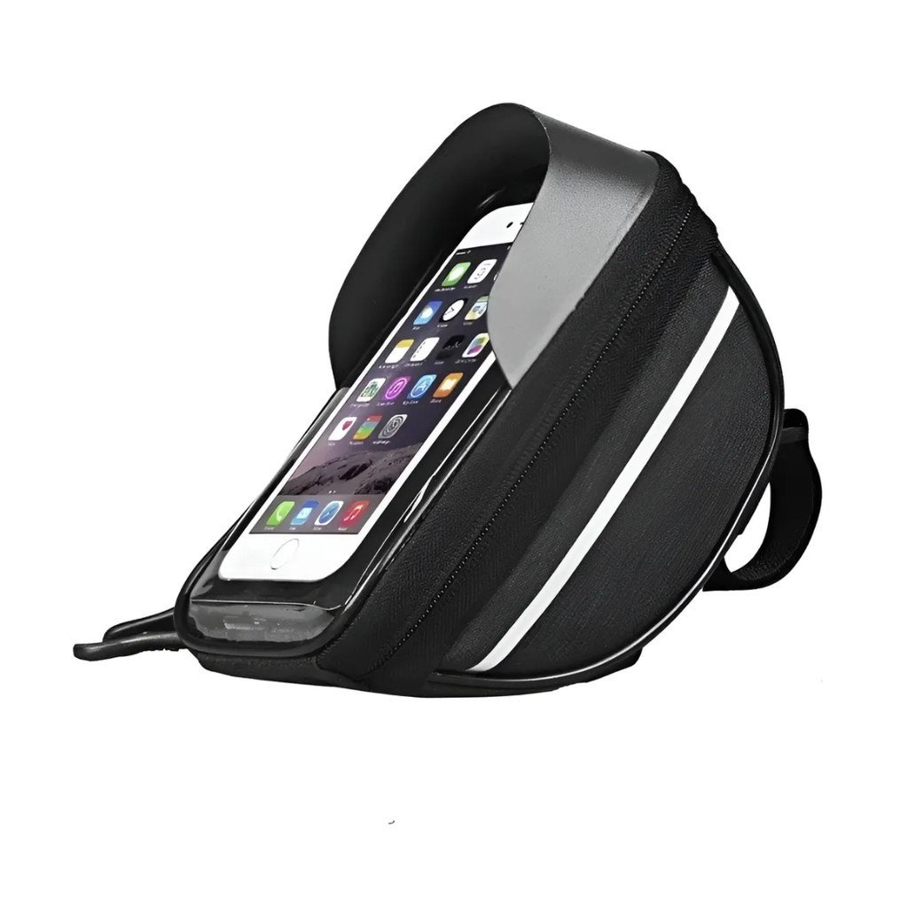 Bolsa de Guidão para Bicicleta Bike Kapbom Impermeável com Suporte Celular Touch GPS