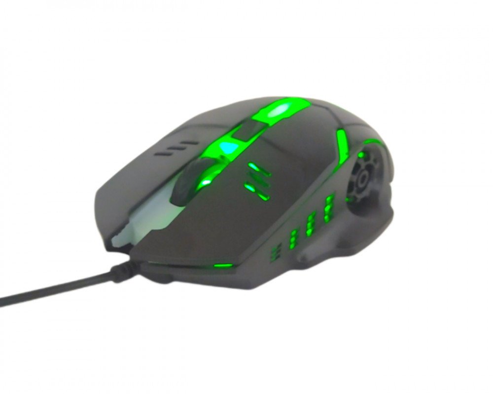 Kit Teclado E Mouse Gamer Semi Mecânico LED RGB Kapbom KA-688