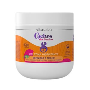Gelatina Hidratante Cachos dos Sonhos Vita Seiva 500g Definição e Brilho Cod.89303