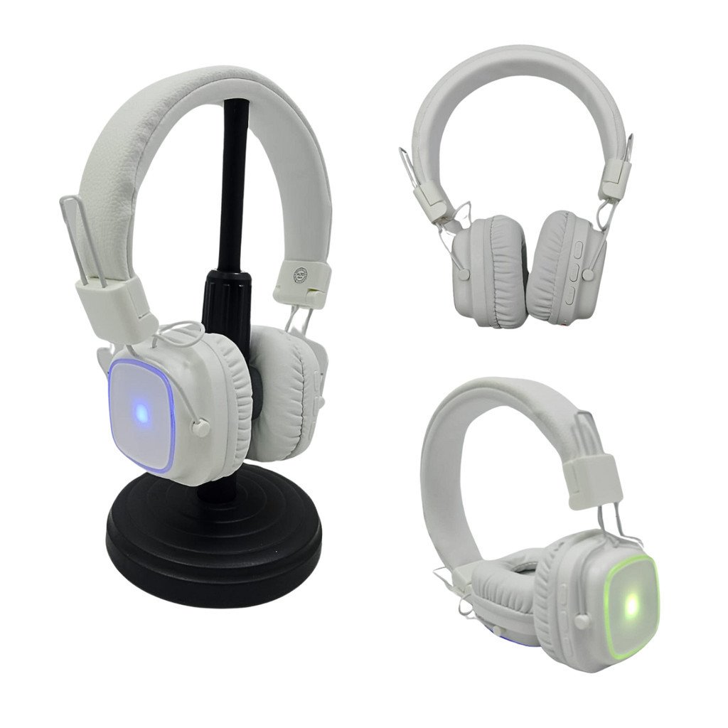 Fone de Ouvido Headphone Bluetooth LED RGB STEREO Altomex BM765