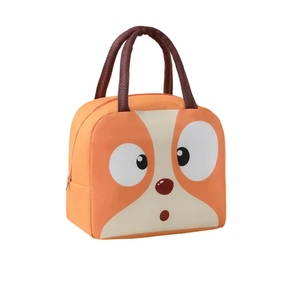 Lancheira Escolar Infantil Bolsa Térmica com Alça Estampa Animais Kapbom KA-1413