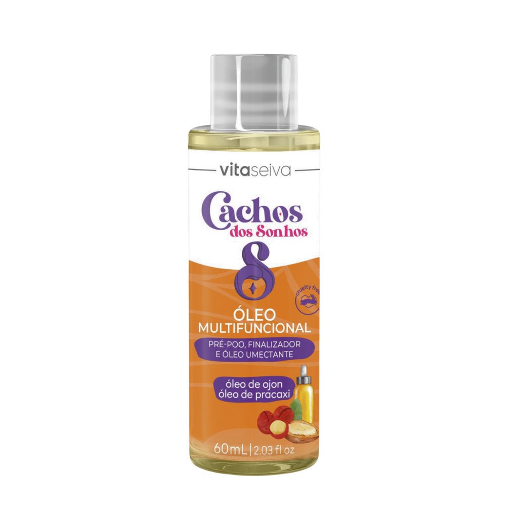Óleo Multifuncional Vita Seiva Cachos dos Sonhos Ojon e Pracaxi 60ml Cod.89909
