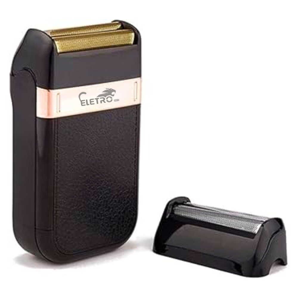 Barbeador Elétrico Profissional Shaver Aparador de Pelos Recarregável Bivolt Eletromex EL-5109