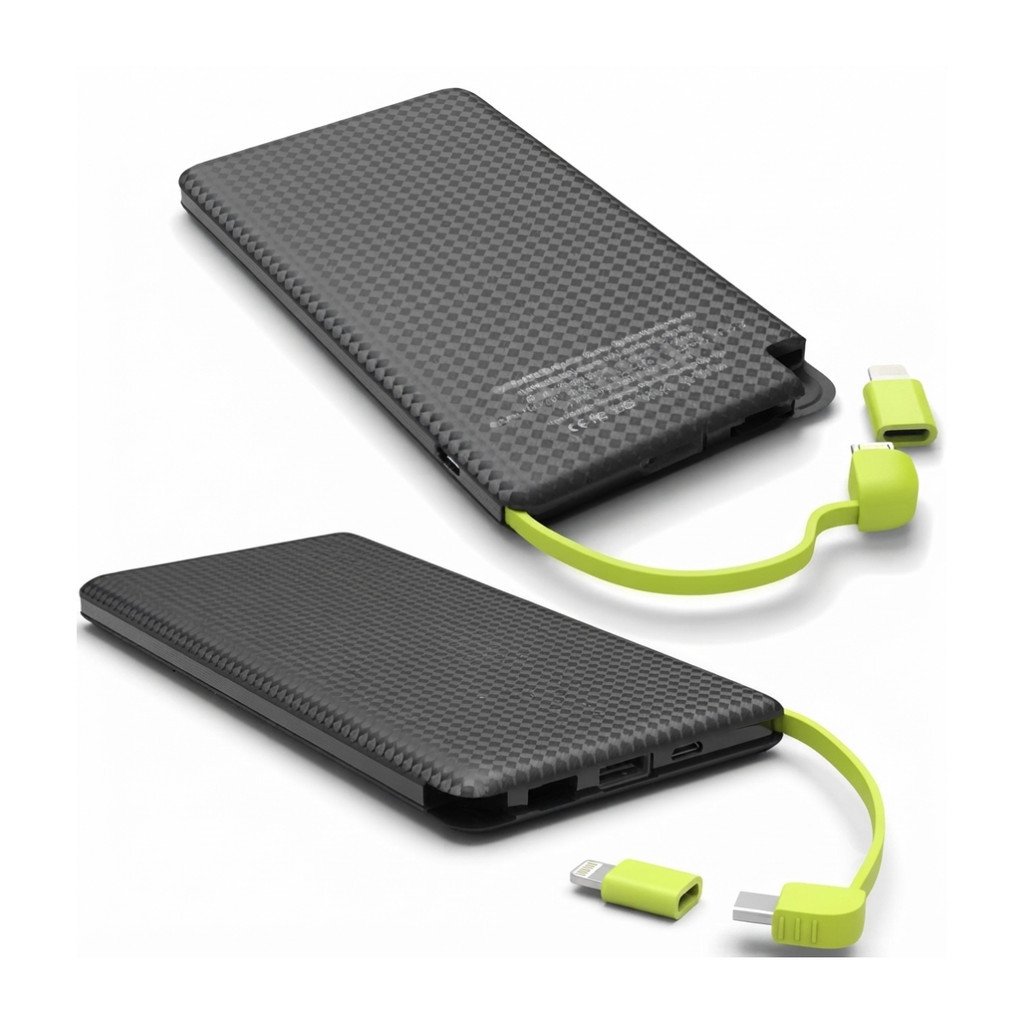 Carregador Power Bank 10000mAh 03 Saídas V8 / Tipo-C / Lightning Altomex PN-951