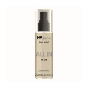 Body Splash Masculino Mr. Jack All In Man Amadeirado Floral 200ml Fragrância Refrescante