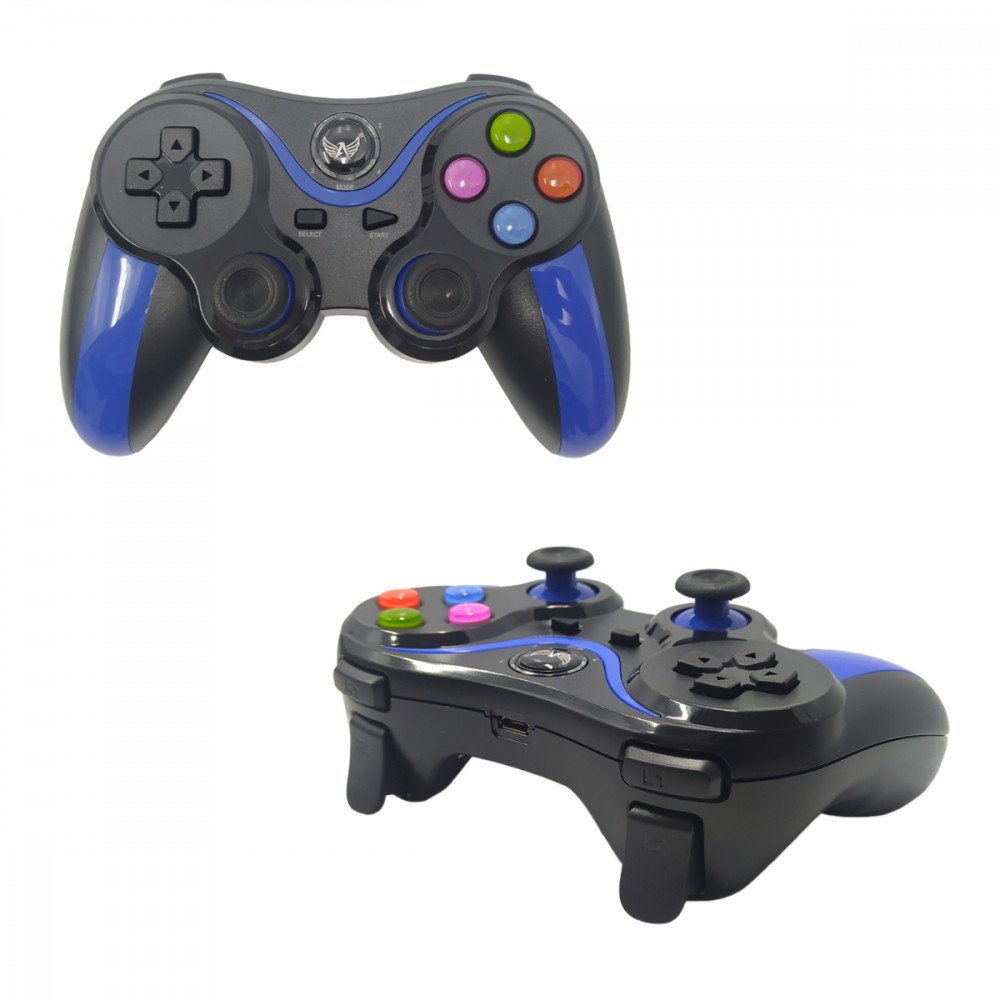 Controle Gamer Bluetooth Kapbom compativel com  Celular Android iOS Analógico Duplo 360° Bateria Recarregável