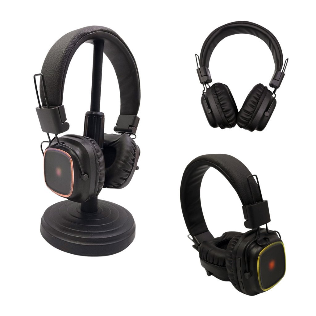Fone de Ouvido Headphone Bluetooth LED RGB STEREO Altomex BM765
