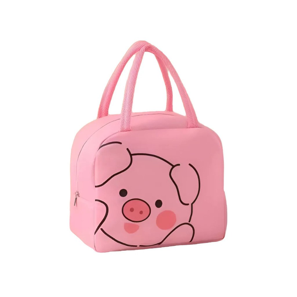Lancheira Escolar Infantil Bolsa Térmica com Alça Estampa Animais Kapbom KA-1413