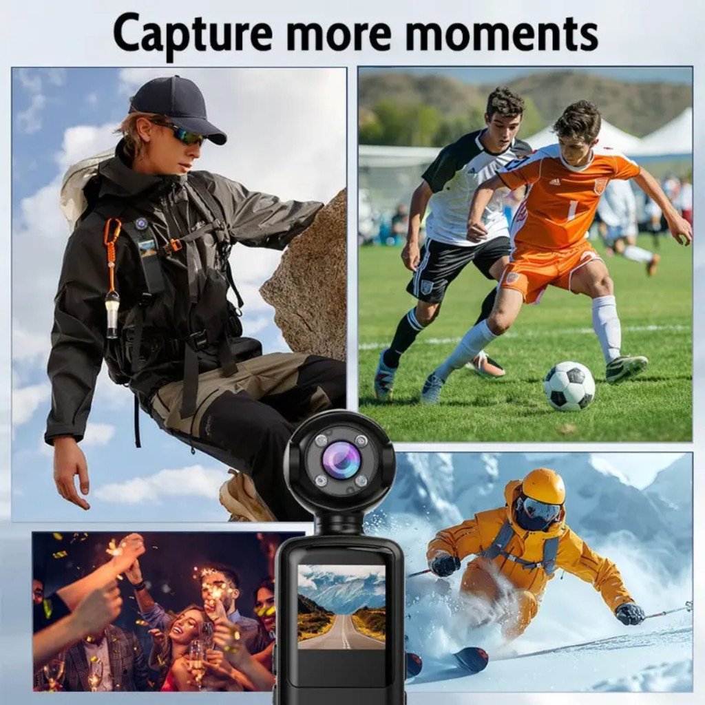 Câmera de Ação Esportiva Full HD 1080p Gravador Portátil Altomex AL-2968